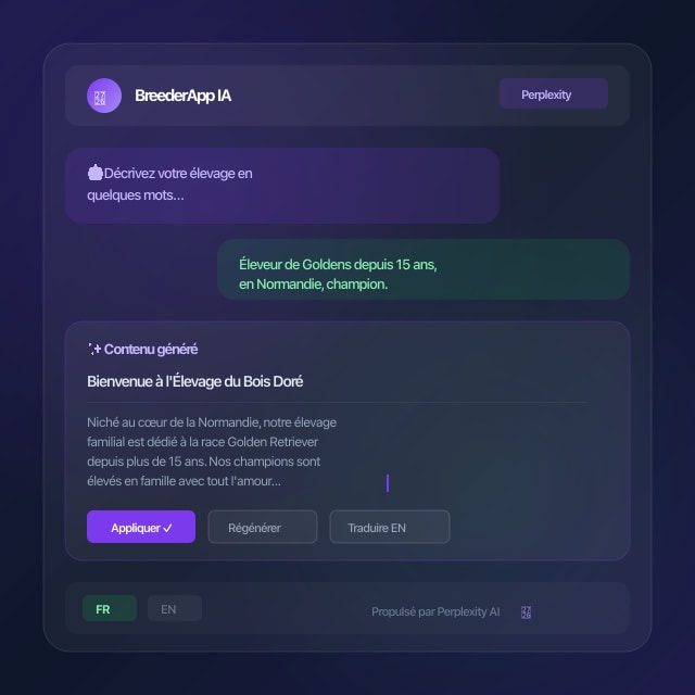 Financement & contenu assistés par IA